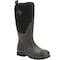 Muck Boot Co Women's Chore Tall Rubber Boot, Plain Toe, 16 in Height, Black, 8 WCHT-000-BLK-080 - alternate 1